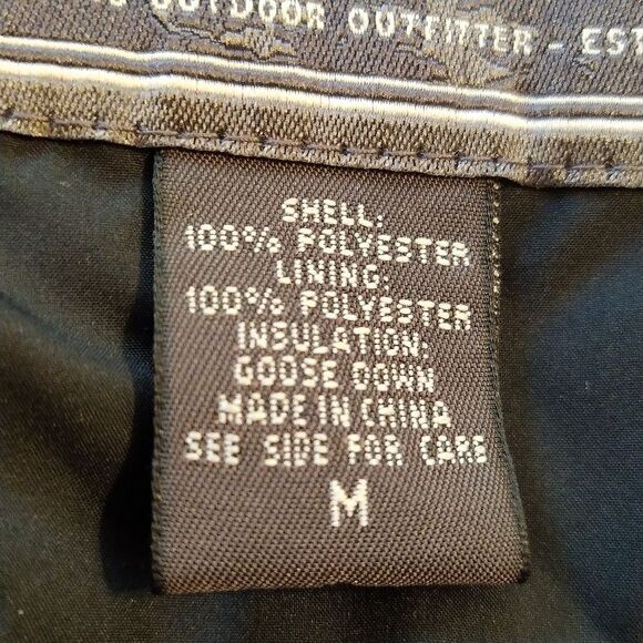 Eddie Bauer Goose Down Plaid Vest - Picture 7 of 7